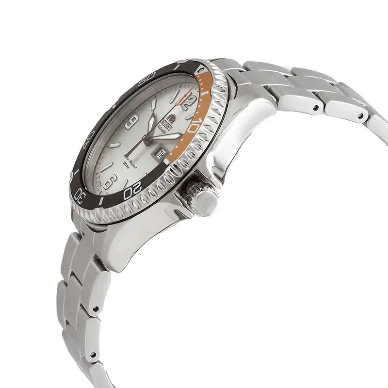 Orient Mako III Automatic Silver Dial Watch For Men’s | RA-AA0821S